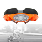 Velo LED Light Hybrid Bicycle Microfiber Seat Steel Rail Comfort Bike Gel Saddle