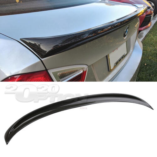 REAL CARBON FIBER M3 STYLE REAR TRUNK SPOILER WING LIP FOR 06-11 BMW E90