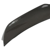 H-STYLE REAL CARBON FIBER TRUNK SPOILER WING For 15-20 FORD MUSTANG