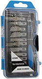 TC Sporline KU-10001: 16 Piece Hobby Knife Set - Precision Pen Craft Knives with Art Utility Razor Blades for Crafting and DIY Projects