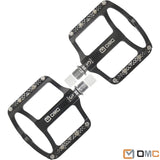 OMC MTB Extruded Aluminum Alloy Lightweight Pedals Mountain Bike Pedals 3 Bearing Non-Slip Bicycle Platform Pedals for BMX MTB 9/16"