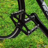 OMC MTB Extruded Aluminum Alloy Lightweight Pedals Mountain Bike Pedals 3 Bearing Non-Slip Bicycle Platform Pedals for BMX MTB 9/16"