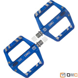 OMC MTB Lightweight Aluminum Alloy Pedals Mountain Bike Pedals 3 Bearing Non-Slip Bicycle Platform Pedals for BMX MTB 9/16"