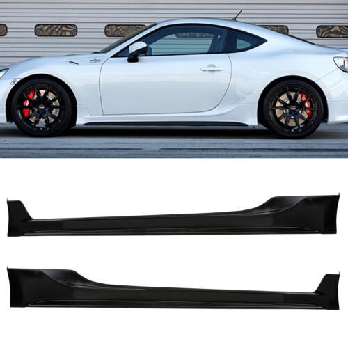 FOR 13-16 SCION FR-S TYPE-TD PU ADD-ON SIDE SKIRTS SPOILER BODY KIT URETHANE