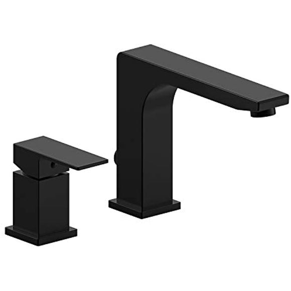 Ultra Faucets Icon Collection Roman Tub Faucet, Rough-in Valve Included (Matte Black)