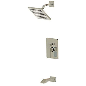 Ultra Faucets Icon Collection Tub and Shower Kit(Brushed Nickel)