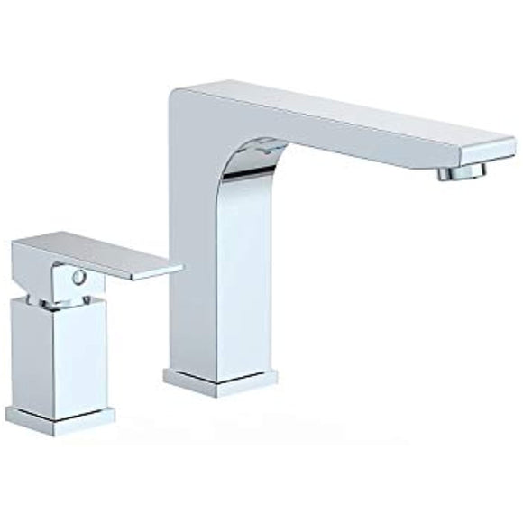 Ultra Faucets Icon Collection Roman Tub Faucet, Rough-In Valve Included (Chrome)