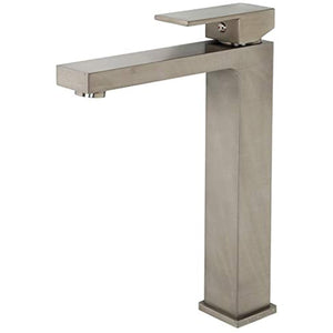 Ultra Faucets Icon Collection Single-Handle Tall Vessel Lavatory Faucet (Brushed Nickel)