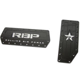 RBP RBP-4132ZR Black Aluminum Automatic Gas Brake Pedal Pads Cover for SUV & Truck