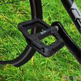 OMC MTB Pedals Mountain Bike Pedals 3 Bearing Non-Slip Lightweight Nylon Fiber Bicycle Platform Pedals for BMX MTB 9/16"