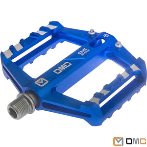 OMC MTB Lightweight Aluminum Alloy Pedals Mountain Bike Pedals 3 Bearing Non-Slip Bicycle Platform Pedals for BMX MTB 9/16"