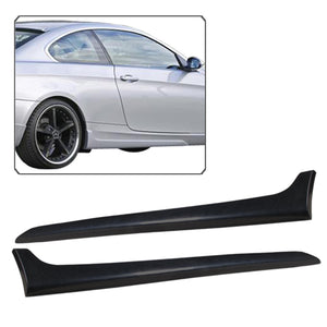 FOR 07-10 BMW E92 2DR COUPE 328 335 TYPE-A PU SIDE SKIRTS BODY KIT URETHANE
